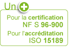 TDBioBank, un atout pour la certification des biobanques à la norme NF S 96-900.